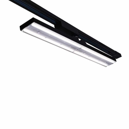 TRACK LIGHT B60 2-LINES 42W 60° CCT BLACK