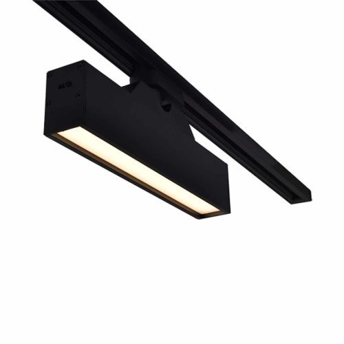 TRACK LIGHT K30 2-LINES 12W 120° CCT BLACK