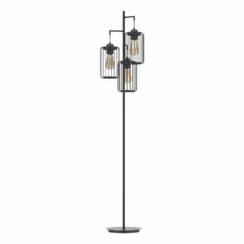 ELMARK | DARIA FLOOR LAMP 3XE27 MATT BLACK