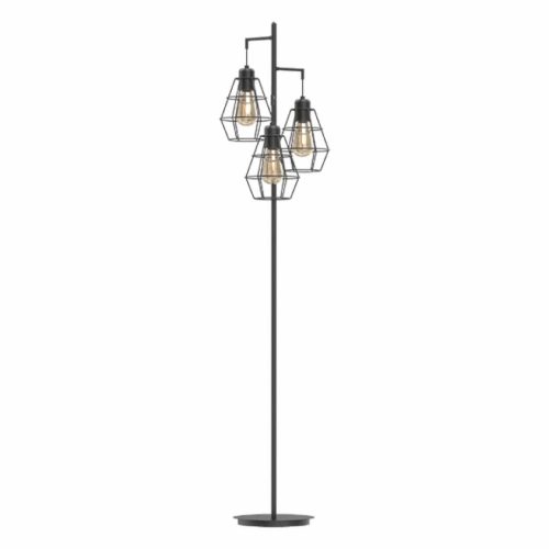 ELMARK | NICOL FLOOR LAMP 3XE27 MATT BLACK