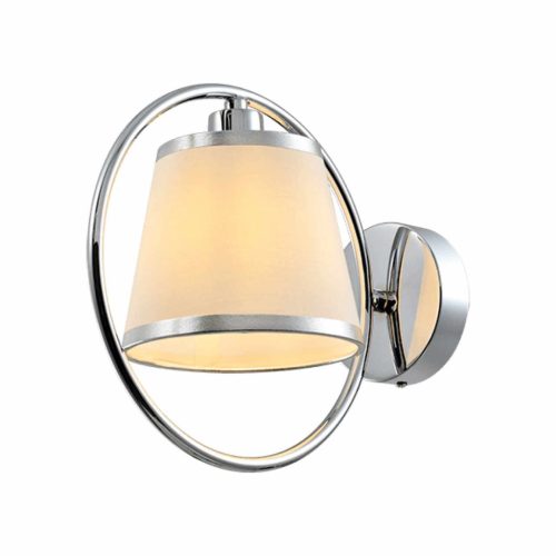 ELMARK | SOPHIA WALL LAMP 1XE14 CHROME/CREAM