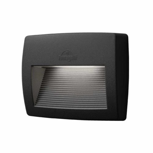 LORENZA 190 LED FALI LÁMPA 7.5W CCT 4000K IP55 FEKETE