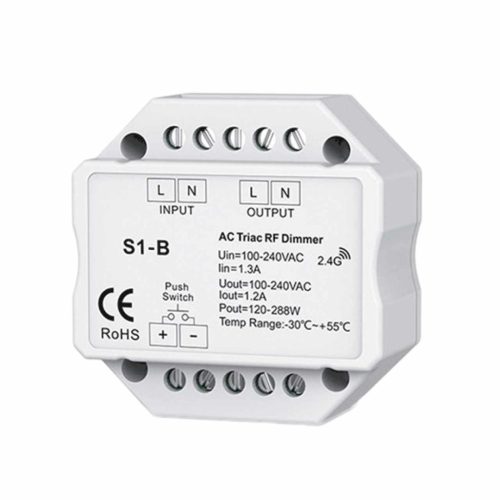 SMART WIFI 1-CHANNEL TRIAC DIMMER FOR CONSOLE BOX