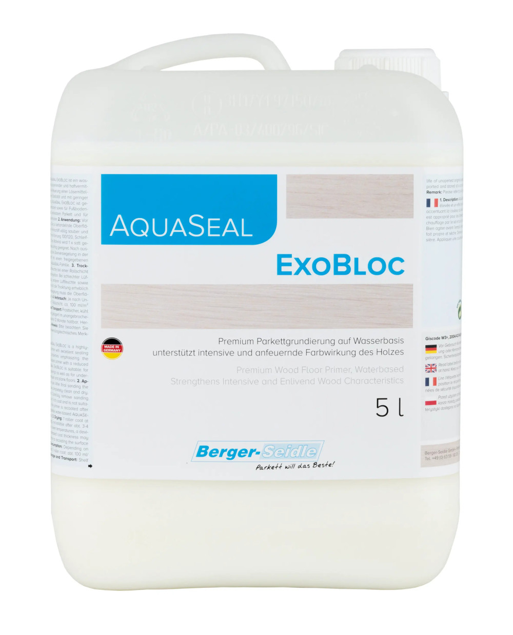 AquaSeal® ExoBloc - Egykomponensű Vízbázisú Trópusi Fa Alapo